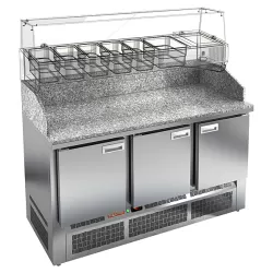 Стол для пиццы HICOLD PZE3-111/SN