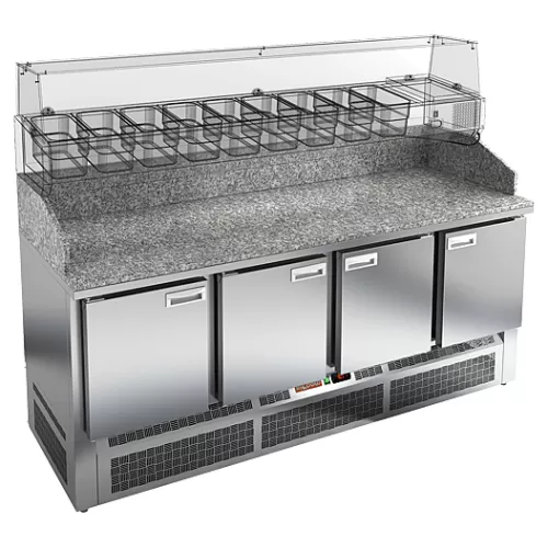 Стол для пиццы HICOLD PZE3-1111/GN без витрины
