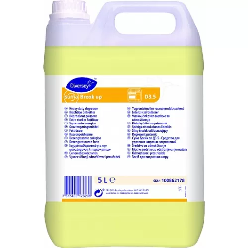 Средство Diversey Professional Suma Break up D3.5 для удаления жировых загрязнений 2 х 5 л