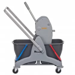 Двухведерная тележка с отжимом TASKI Duo Bucket Cart Set, 15л + 15л
