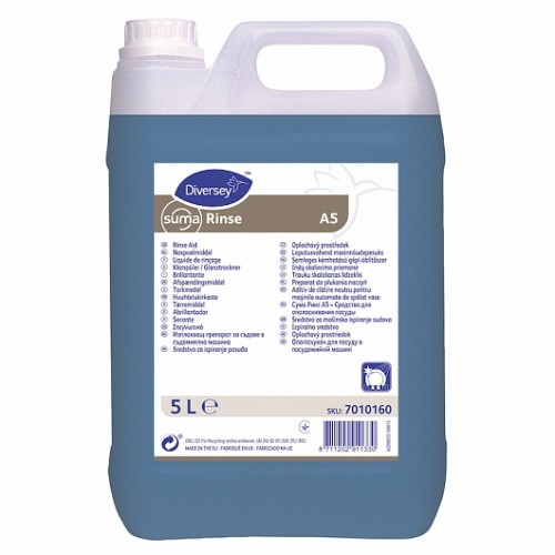 Нейтральный ополаскиватель Diversey Professional Suma Rinse A5 (упак 2 х 5 л)