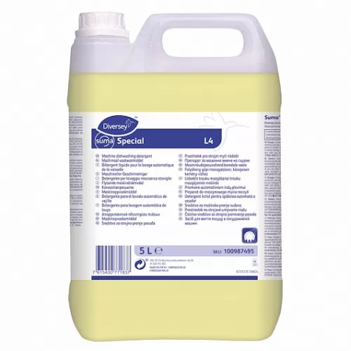 Жидкий детергент Diversey Professional Suma Special L4 для воды средней жесткости 2 х 5 л