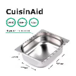 Гастроемкость 1/2 h=100 нерж. 325х265х100 CuisinAid CD-812-4