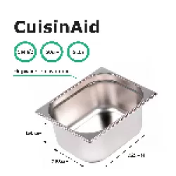 Гастроемкость 1/2 h=150 нерж. 325х265х150 CuisinAid CD-812-6