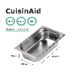 Гастроемкость 1/4 h=65 нерж. 265х162х65 CuisinAid CD-814-2