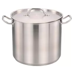 КАСТРЮЛЯ INDOKOR PROFESSIONAL НЕРЖ.СТАЛЬ 6,3Л, 20Х20СМ С КРЫШКОЙ