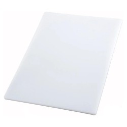 ДОСКА MVQ РАЗДЕЛОЧНАЯ ПЛАСТИК 40X30Х0,8СМ БЕЛАЯ