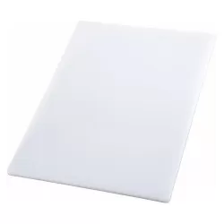 ДОСКА MVQ РАЗДЕЛОЧНАЯ ПЛАСТИК 40X30Х0,8СМ БЕЛАЯ