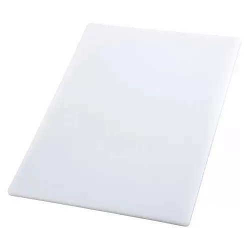 ДОСКА MVQ РАЗДЕЛОЧНАЯ ПЛАСТИК 40X30Х0,8СМ БЕЛАЯ