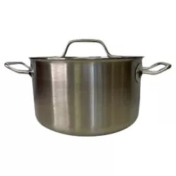 КАСТРЮЛЯ INDOKOR НЕРЖ.СТАЛЬ 5,1Л, 22Х13,5СМ С КРЫШКОЙ