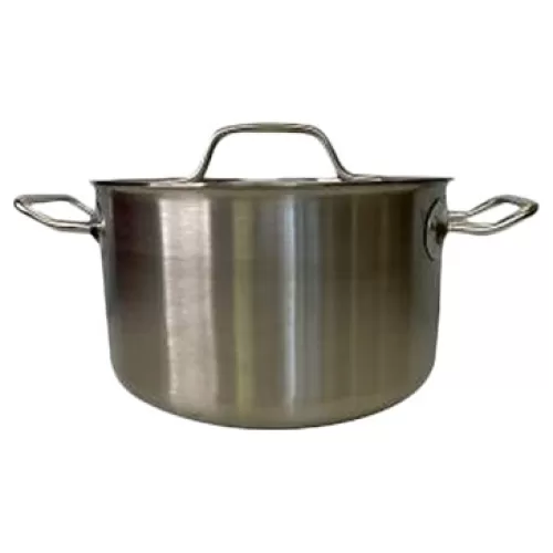 КАСТРЮЛЯ INDOKOR НЕРЖ.СТАЛЬ 5,1Л, 22Х13,5СМ С КРЫШКОЙ