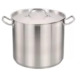 КАСТРЮЛЯ INDOKOR PROFESSIONAL НЕРЖ.СТАЛЬ 36,6Л, 36Х36СМ С КРЫШКОЙ