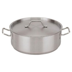 КАСТРЮЛЯ INDOKOR НЕРЖ.СТАЛЬ 7,0Л, 30Х10СМ С КРЫШКОЙ
