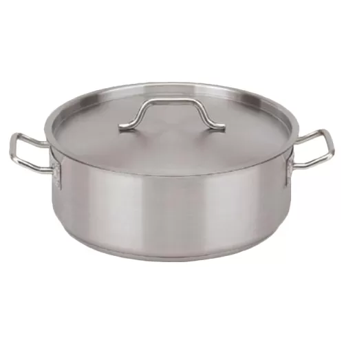 КАСТРЮЛЯ INDOKOR НЕРЖ.СТАЛЬ 7,0Л, 30Х10СМ С КРЫШКОЙ