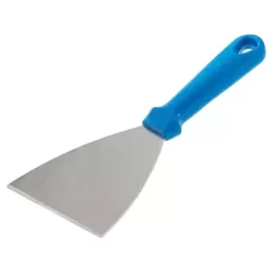 ЛОПАТКА СКРЕБОК ДЛЯ ТЕСТА 11 X 10 СМ СТАЛЬ