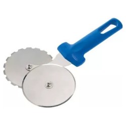 НОЖ ДЛЯ ПИЦЦЫ ДВОЙНОЙ D 10 СМ 25 X 15,5 СМ СТАЛЬ
