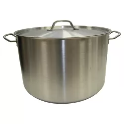 КОТЕЛ INDOKOR НЕРЖ.СТАЛЬ 71,0Л, 45Х45СМ С КРЫШКОЙ