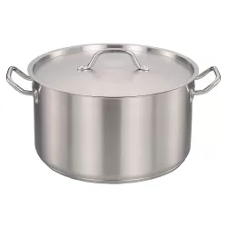 КАСТРЮЛЯ INDOKOR PROFESSIONAL НЕРЖ.СТАЛЬ 4,4Л,20Х14СМ С КРЫШКОЙ