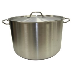 КОТЕЛ INDOKOR НЕРЖ.СТАЛЬ 40,0Л, 40Х32СМ С КРЫШКОЙ