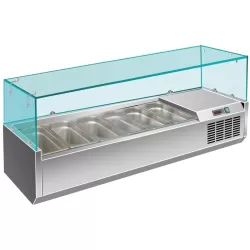 ВИТРИНА ХОЛОДИЛЬНАЯ HURAKAN HKN-VRX1500/330