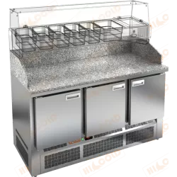 Стол для пиццы HICOLD PZE3-111/GN