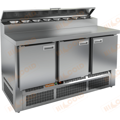 Стол для пиццы HICOLD PZE2-111/GN