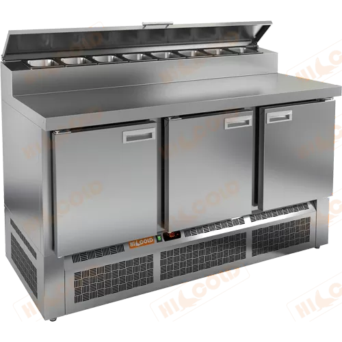 Стол для пиццы HICOLD PZE2-111/GN