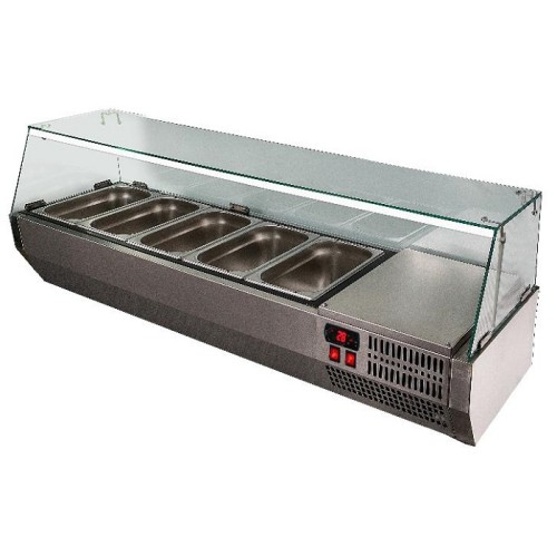 Витрина холодильная настольная POLAIR VTi2v-G (1/3)