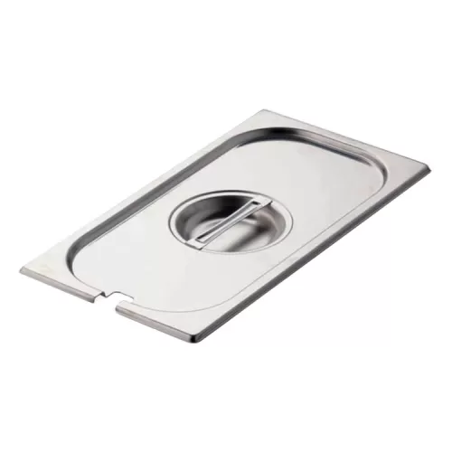 КРЫШКА К ГАСТРОЕМКОСТИ HURAKAN GD-P 1/3 С ОТВЕРСТИЕМ ДЛЯ ЛОЖКИ