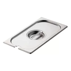 КРЫШКА К ГАСТРОЕМКОСТИ HURAKAN GD-P 1/2 С ОТВЕРСТИЕМ ДЛЯ ЛОЖКИ