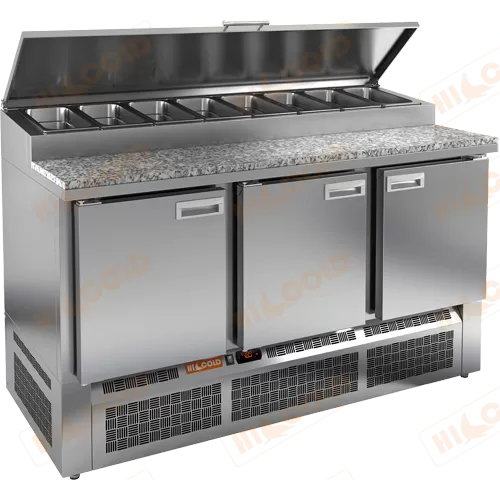Стол для пиццы HICOLD PZE1-111/GN камень