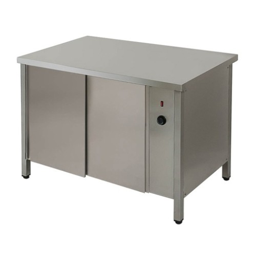 СТОЛ ТЕПЛОВОЙ 1700Х600Х850 БЕЗ БОРТА С ДВЕРЬМИ-КУПЕ S