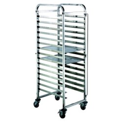 Тележка-шпилька CuisinAid для противней 600х400, 15 уровней. 470x620x1700 CD-RT6415