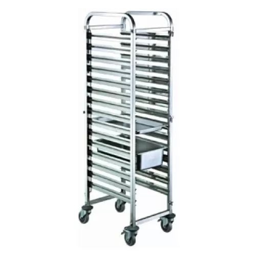 Тележка-шпилька CuisinAid для гастроемкостей 1/1, 15 уровней. 380x550x1735 CD-RT1115