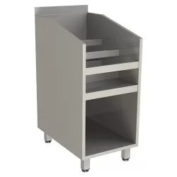 Модуль барный Restoinox 1000х600х850 для хранения бутылок (лестница)