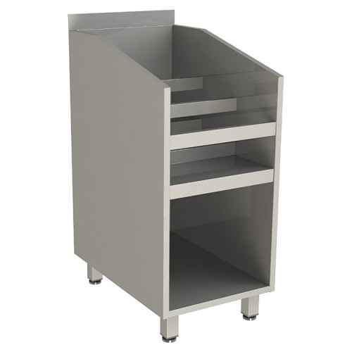Модуль барный Restoinox 1000х700х850 для хранения бутылок (лестница)