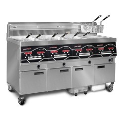 Фритюрница Evolution Elite электр., четыре зоны, 8 корзинок Henny Penny EEE 144
