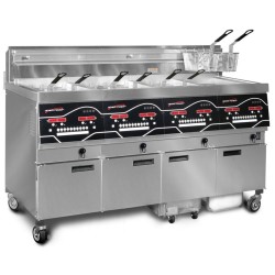 Фритюрница Evolution Elite газ., четыре зоны, 8 корзинок Henny Penny EEG 244