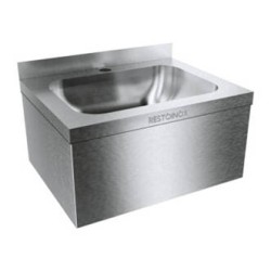 Рукомойник настенный Restoinox 400х310х200 с бортом