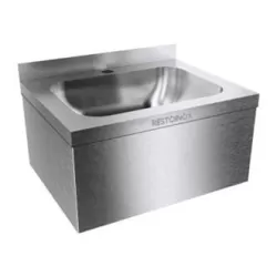Рукомойник настенный Restoinox 400х310х200 с бортом