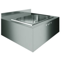 Рукомойник настенный Restoinox 400х330х150 с бортом