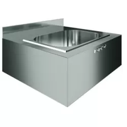 Рукомойник настенный Restoinox 400х330х150 с бортом