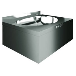 Рукомойник настенный Restoinox 500х450х200 с бортом