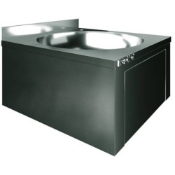 Рукомойник настенный Restoinox 400х400х200 подключение к холодной воде