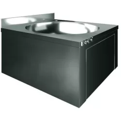 Рукомойник настенный Restoinox 400х400х200 подключение к холодной воде