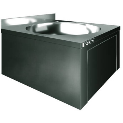 Рукомойник настенный Restoinox 400х400х200 подключение к холодной воде