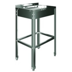 Рукомойник напольный Restoinox 500х450х850 с бортом