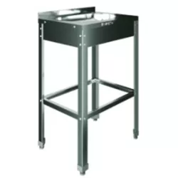 Рукомойник напольный Restoinox 500х450х850 с бортом