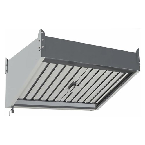Зонт вытяжной пристенный  (без козырька) Restoinox 1100х1000х400