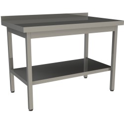 Стол производственный Restoinox 1000х600х850 с бортом, обвязка